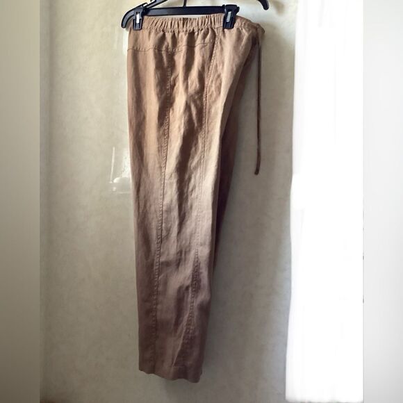 Orvis Tan Chinos with Elastic Waistband - Picture 5 of 9